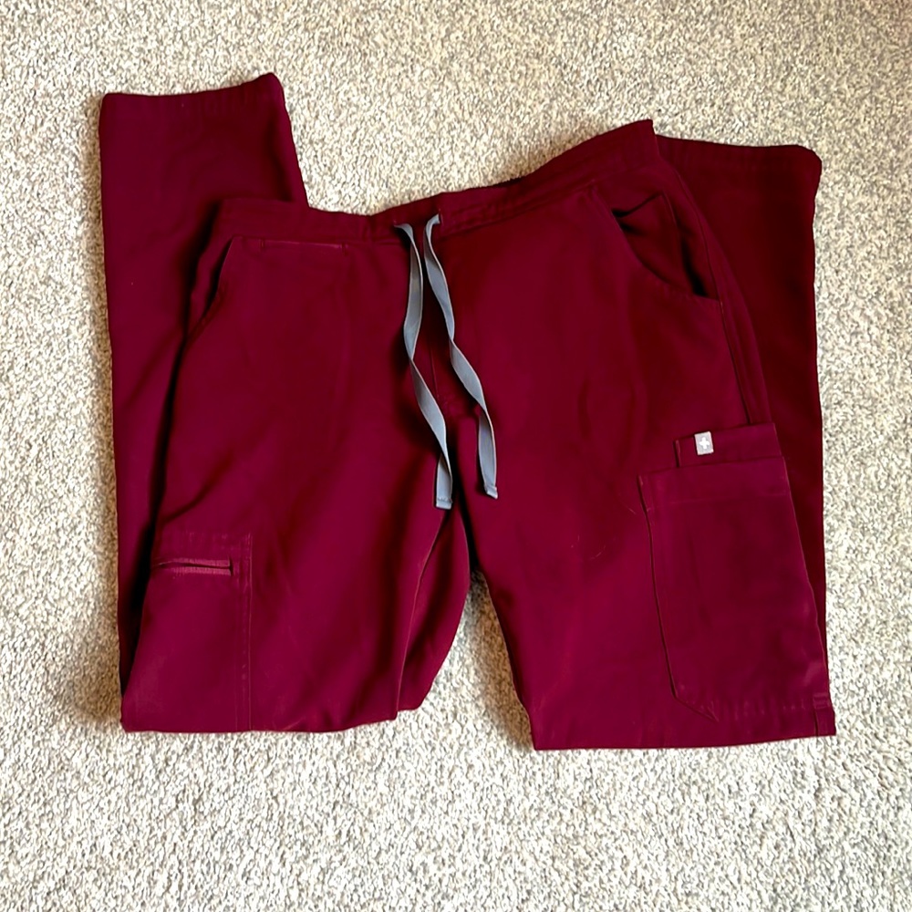 Yola burgundy figs pants